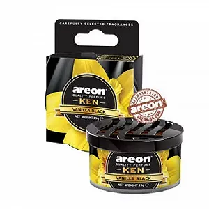 Освітлювач повітря AREON KEN Vanilla Black AK31 - Фото 1