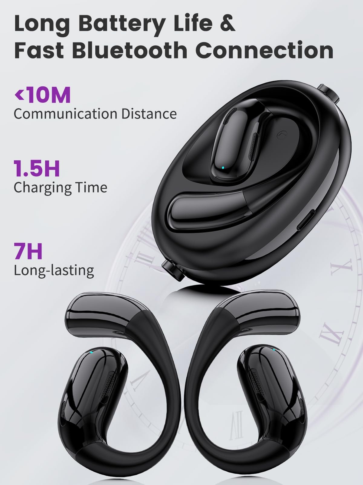 Навушники-перекладачі, підтримують 144 мови, Ai з підтримкою додатків для музики та дзвінків, фото №4