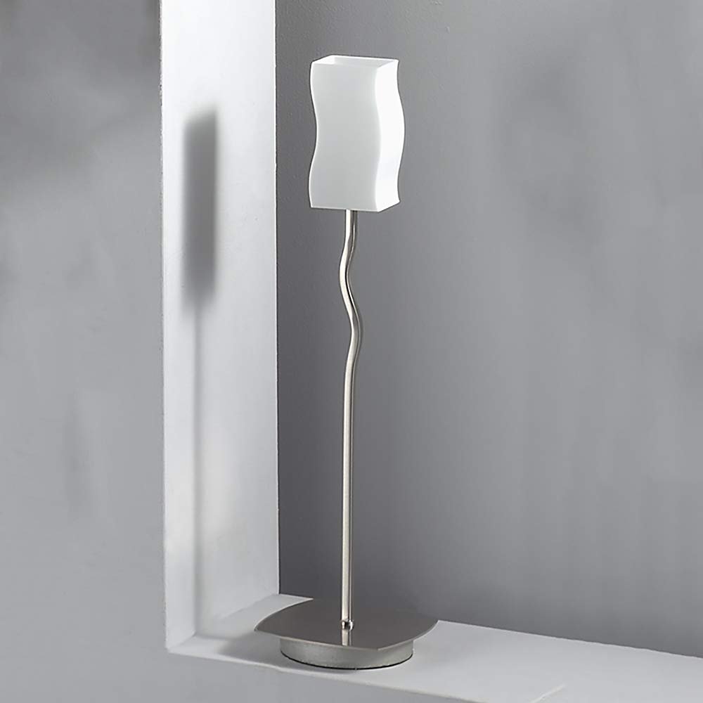 Настільна лампа Dapo Madrid G9 Сталь/Біле скло, фото №4