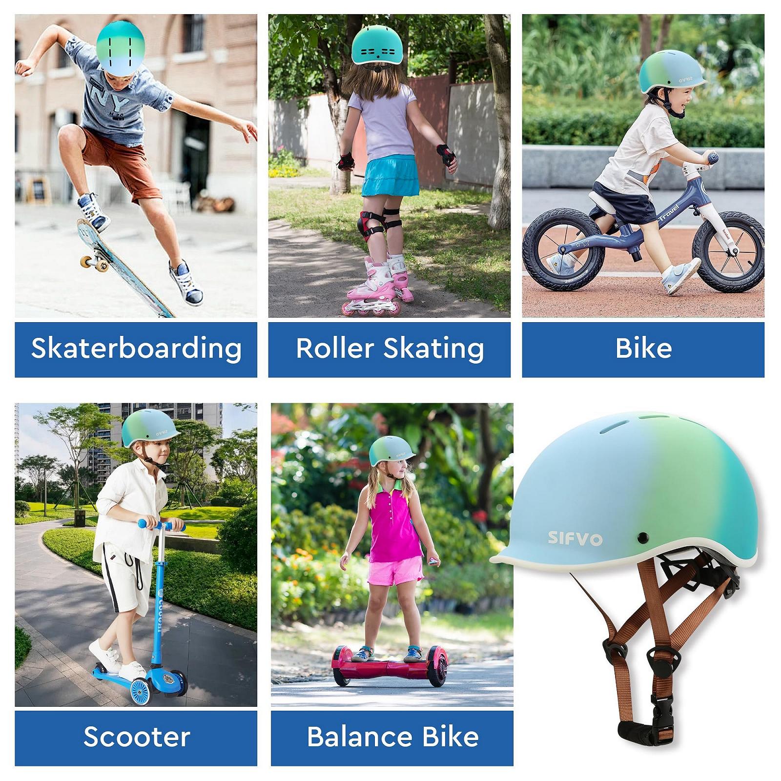 Дитячий Велосипедний Шолом, Шолом для Скейтборду, Шолом Scoot and Ride, Дитячий Шолом для Хлопчиків, Дівчаток, Шолом для Скейтборду, Дитячий Велосипедний Шолом, 51-55 см, фото №5