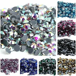 Стразы Hotfix Кристалл AB Lt.Rose Ss16 1440шт synthetic.ua - Фото 1