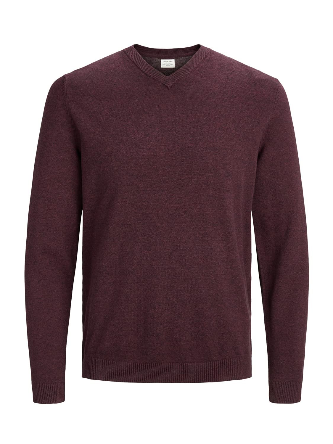 Джемпер в'язаний з V-подібним вирізом JACK & JONES Чоловічий, фото №1