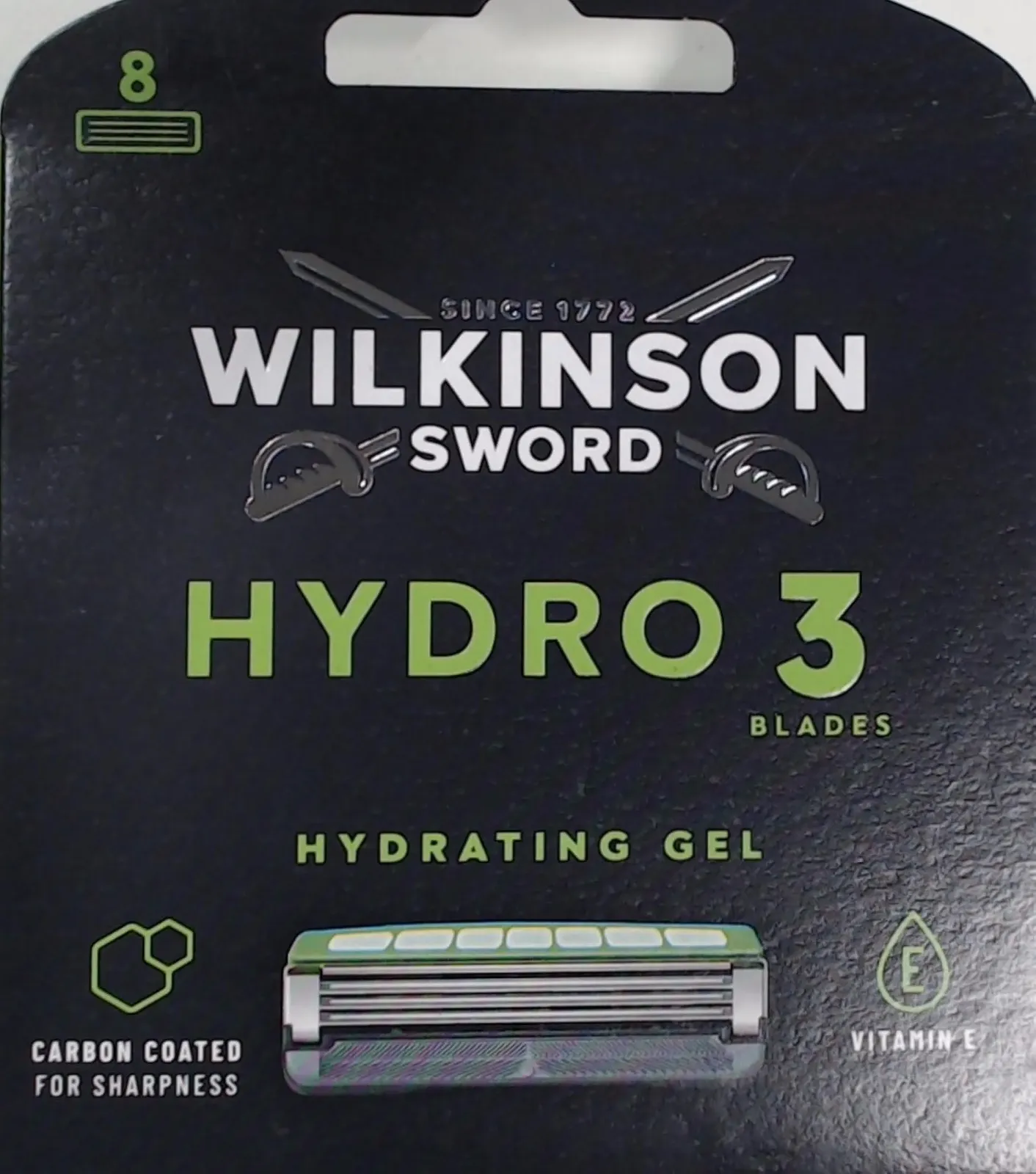 Сменные лезвия Wilkinson Sword Hydro 3 x8, фото №1 Сменные лезвия Wilkinson Sword Hydro 3 x8, фото №1