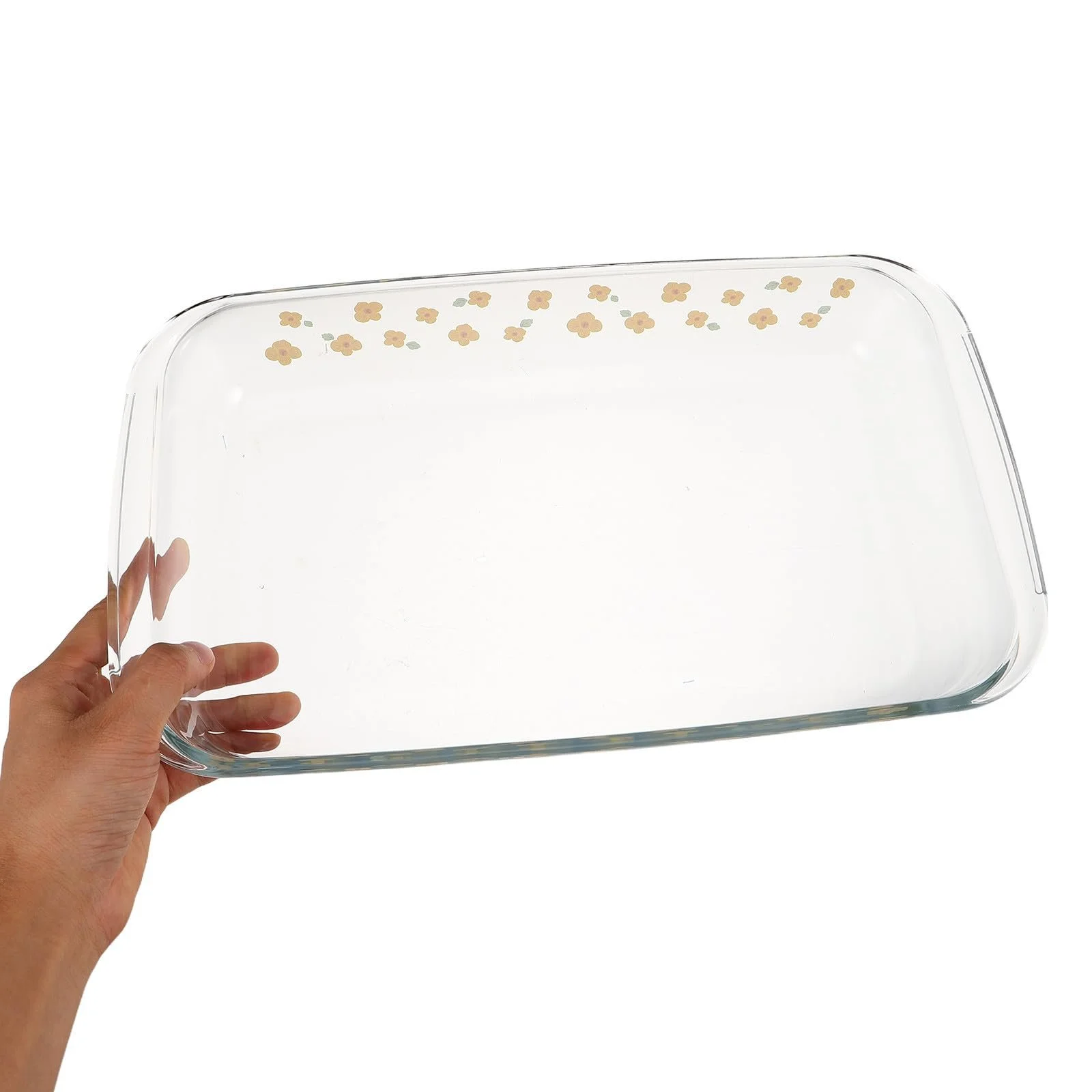 Форма для запекания прямоугольная стеклянная 22 L термостойкая, фото №4