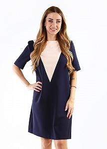 Платье inDresser M Синий (IN-F0223Ю009Б-Navy-blue) - Фото 1