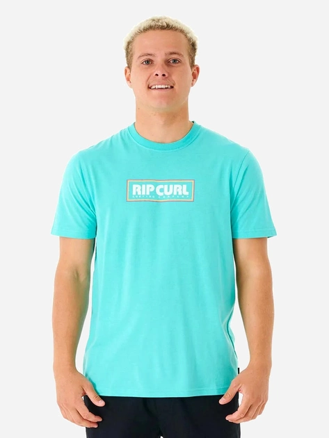 Футболка 01AMTE-46 Rip Curl Блакитний S, фото №1