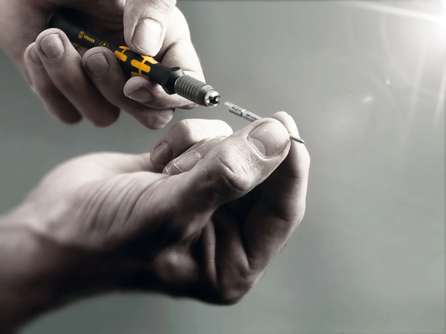 Динамометрична викрутка Wera Micro ESD 1430 05074804001 срібляста, фото №9