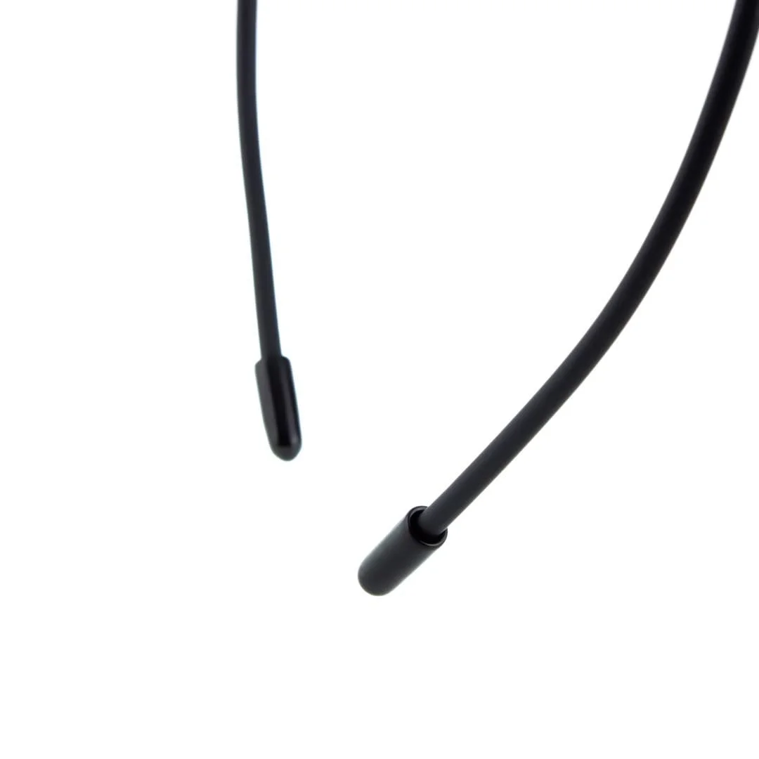 5 Чорних та тонких силіконових обручів на голову, фото №6