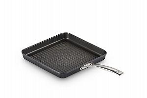 Сковорода-гриль Le Creuset Aluminium Non-Stick 28 см Антрацит / Сріблястий - Фото 1