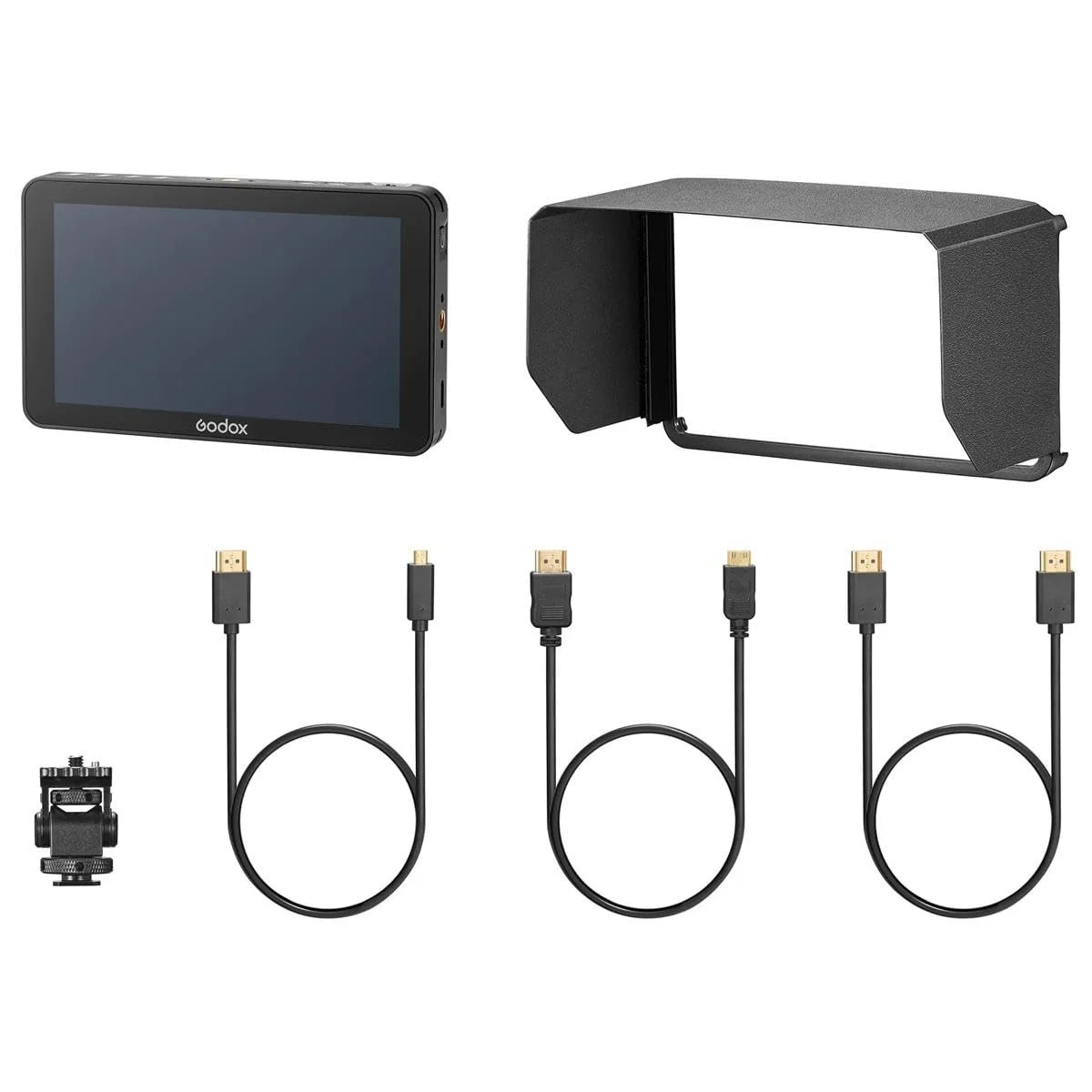 Накамерний монітор Godox GM6S 5.5 дюймів 4K HDMI Touchscreen Ultrabright, фото №9