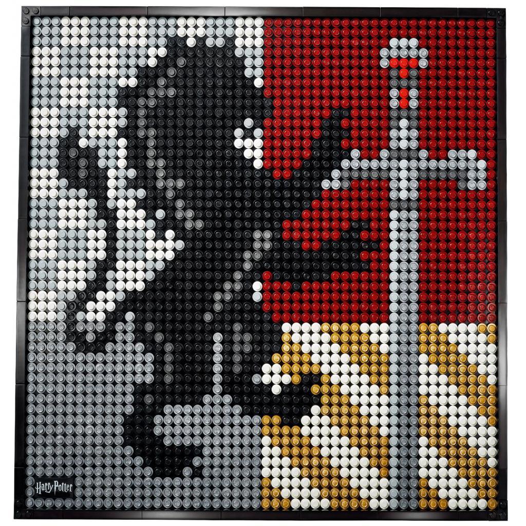 Конструктор LEGO Art Гарри Поттер и Гербы Хогвартса 4249 деталей 31201, фото №5