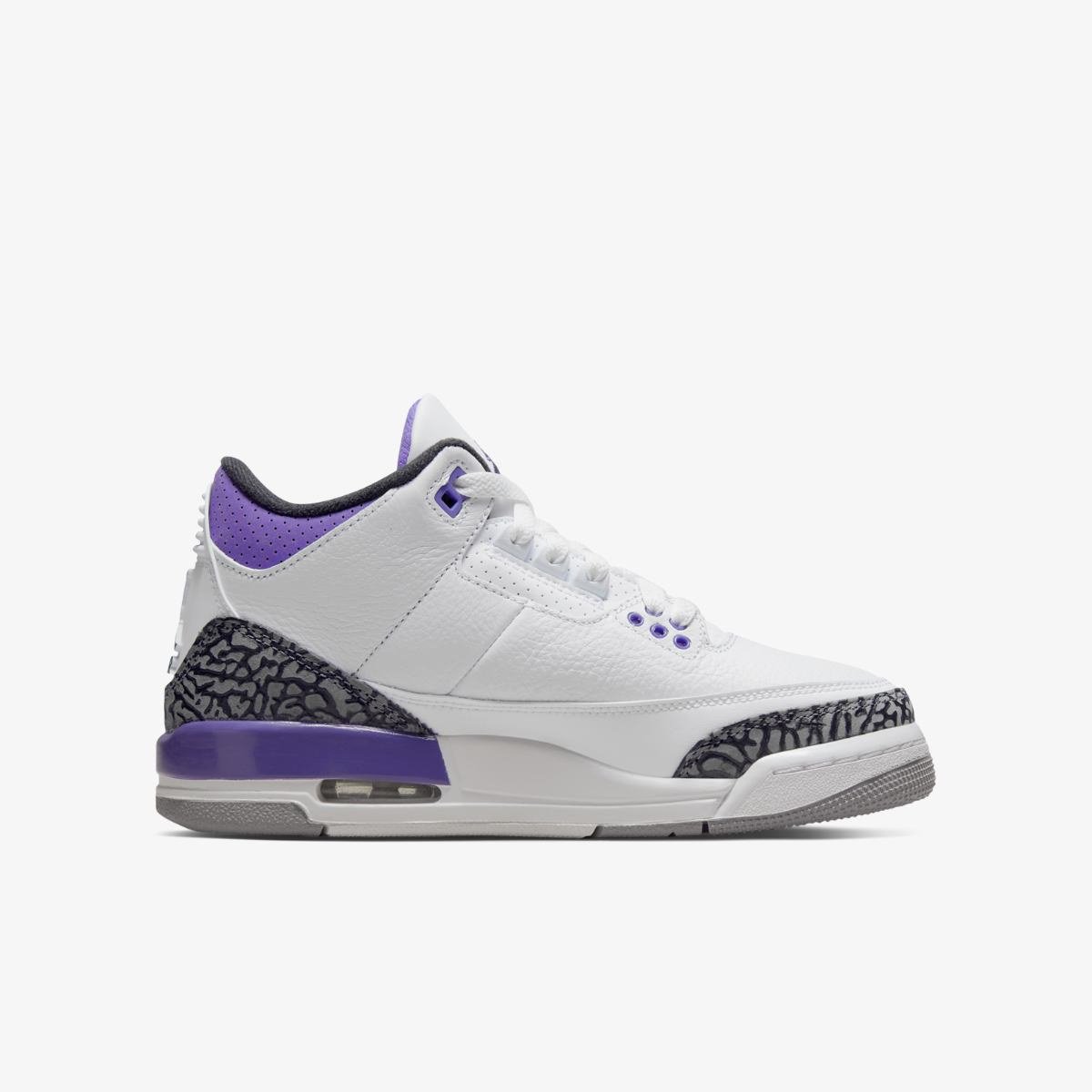 Кросівки Jordan 3 Retro Dark Iris (GS) 36.5, фото №4