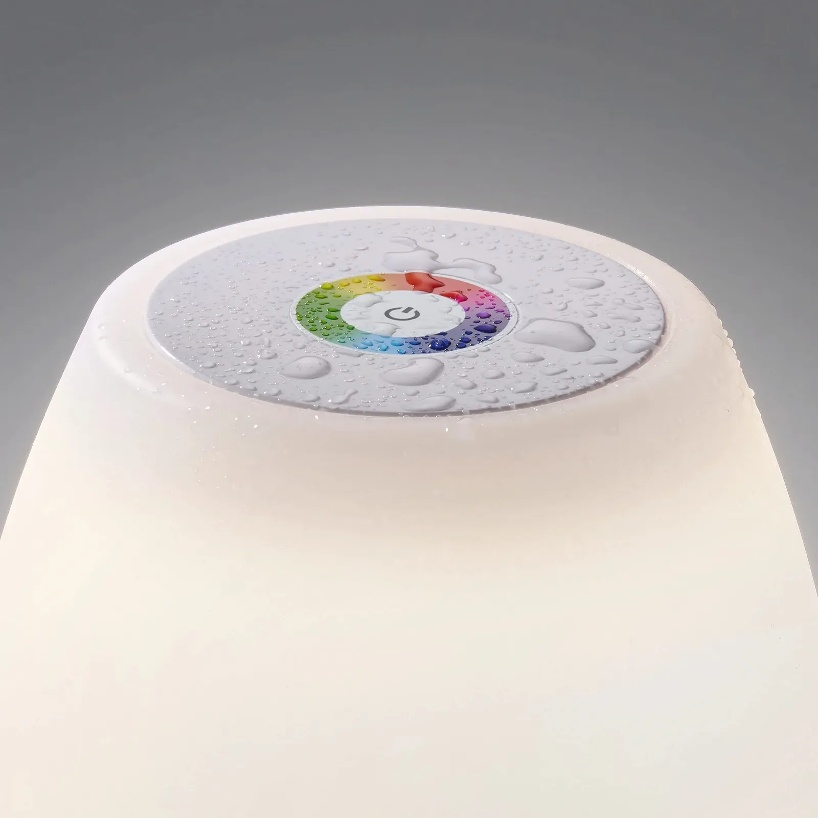 Настільна лампа FHL easy! Barletta вулична, 1 x LED 2.0 Ват, сенсорний димер, плавне регулювання яскравості, RGBW, біла, фото №6