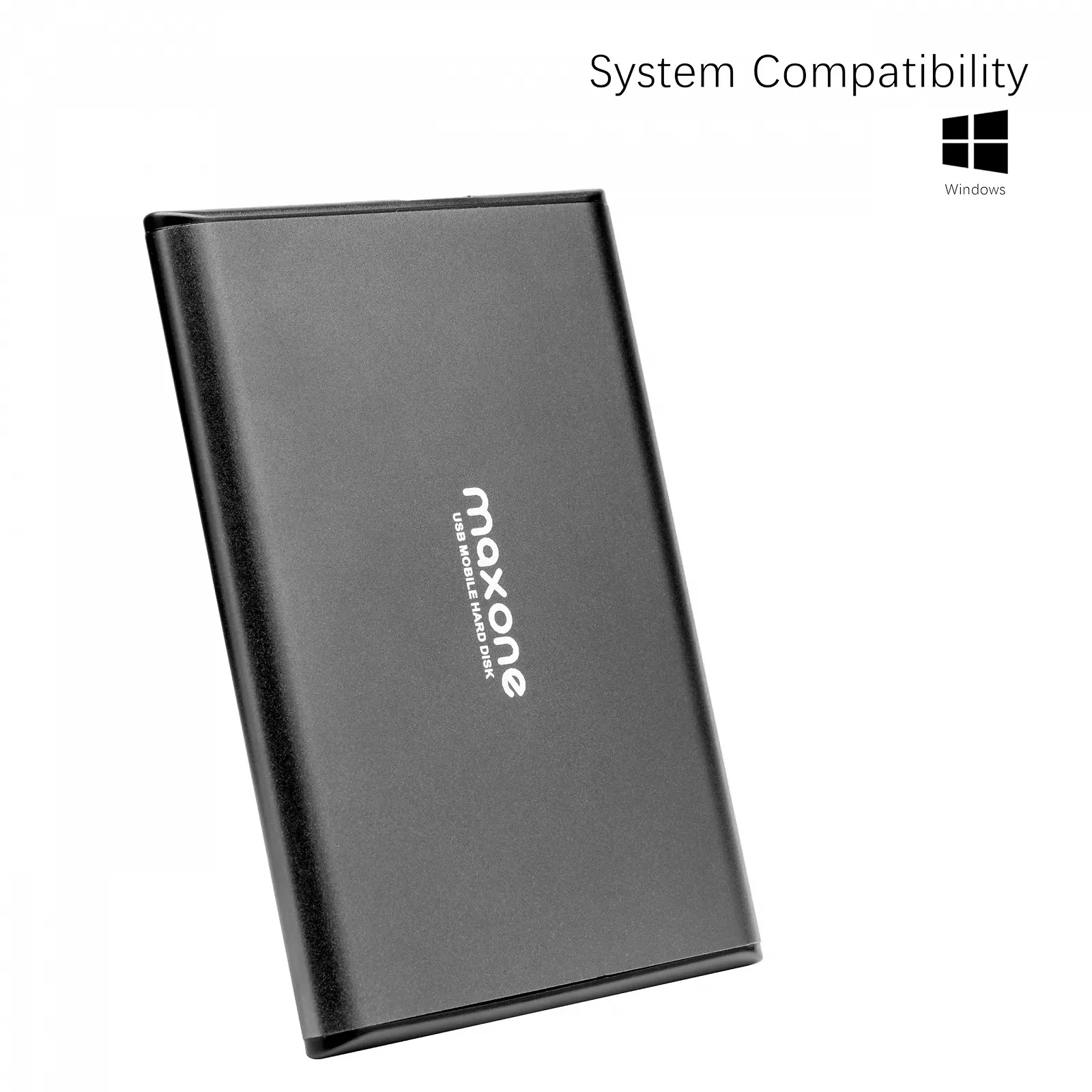 Внешний жесткий диск HDD 160 GB 2.5” USB 3.0 Grey, фото №2