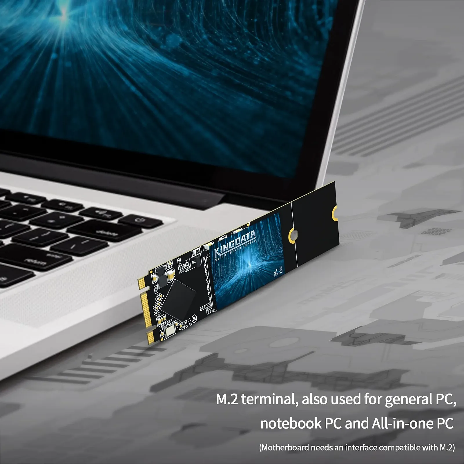 SSD Kingdata M.2 2280 4TB SATA III, фото №4 SSD Kingdata M.2 2280 4TB SATA III, фото №4