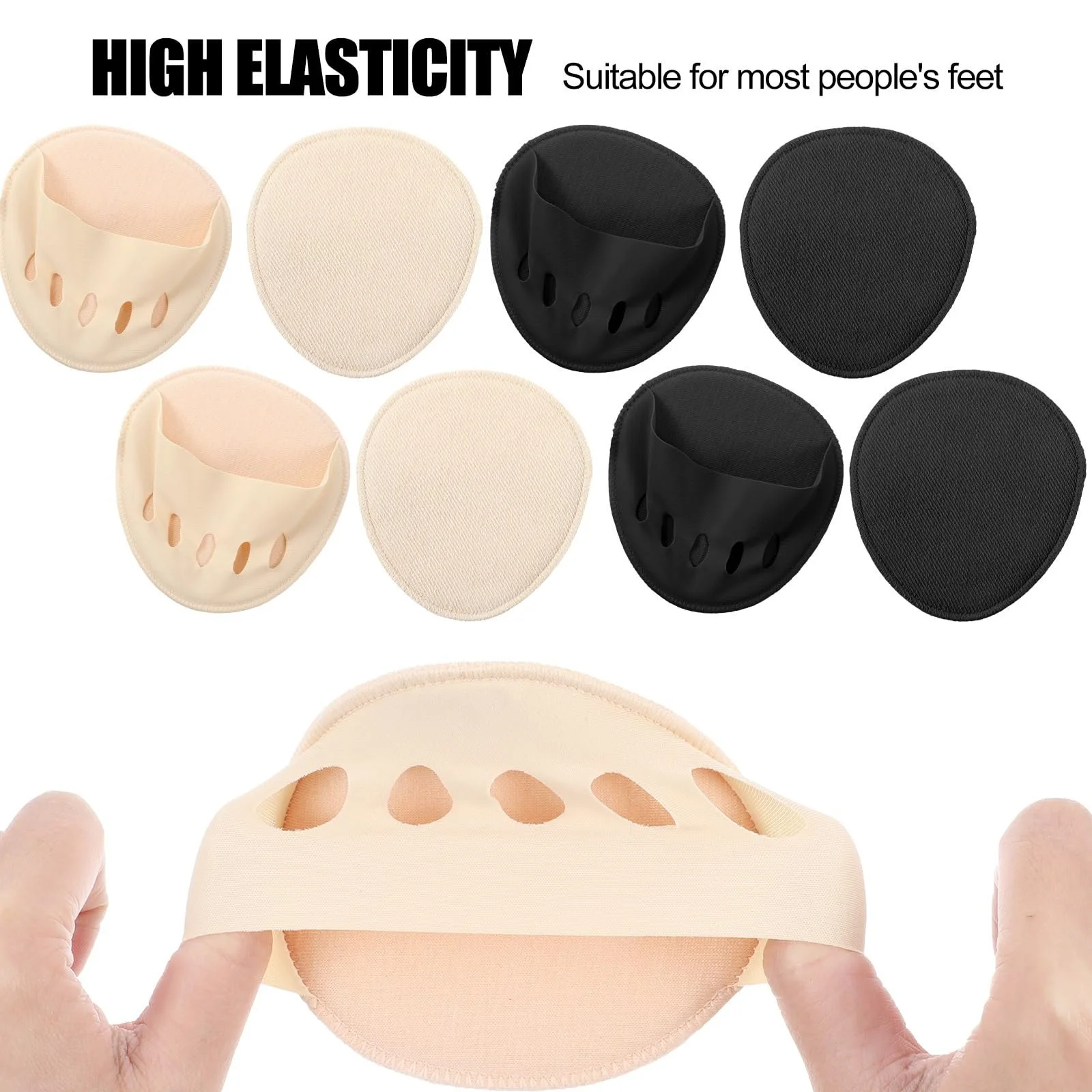 Жіночі шкарпетки-слідки з підкладкою, 8 пар, фото №4