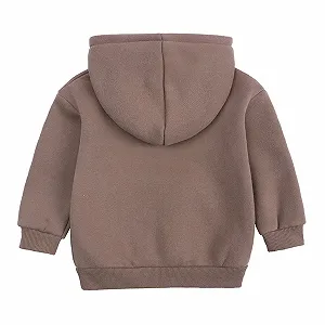 Флисовая толстовка однотонная для малышей synthetic.ua - Фото 1