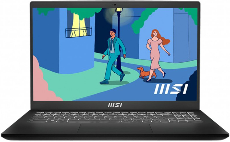 Ноутбук 15.6" MSI Modern 15 B12M-089IT Intel Core i5-1235U RAM 8GB SSD 512GB Win11 (UKR), фото №1