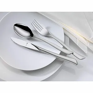 Набір десертних / для сніданку столових приборів WMF Virginia 1142566390 Cromargan Protect нержавіюча сталь 12 штук synthetic.ua - Фото 1