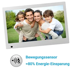 Цифровая фоторамка XORO CPF 10B1 10.1 Inch Touch Screen WiFi SD Card Reader USB Motion Sensor 1280 x 800 16:10 App Control synthetic.ua - Фото 1