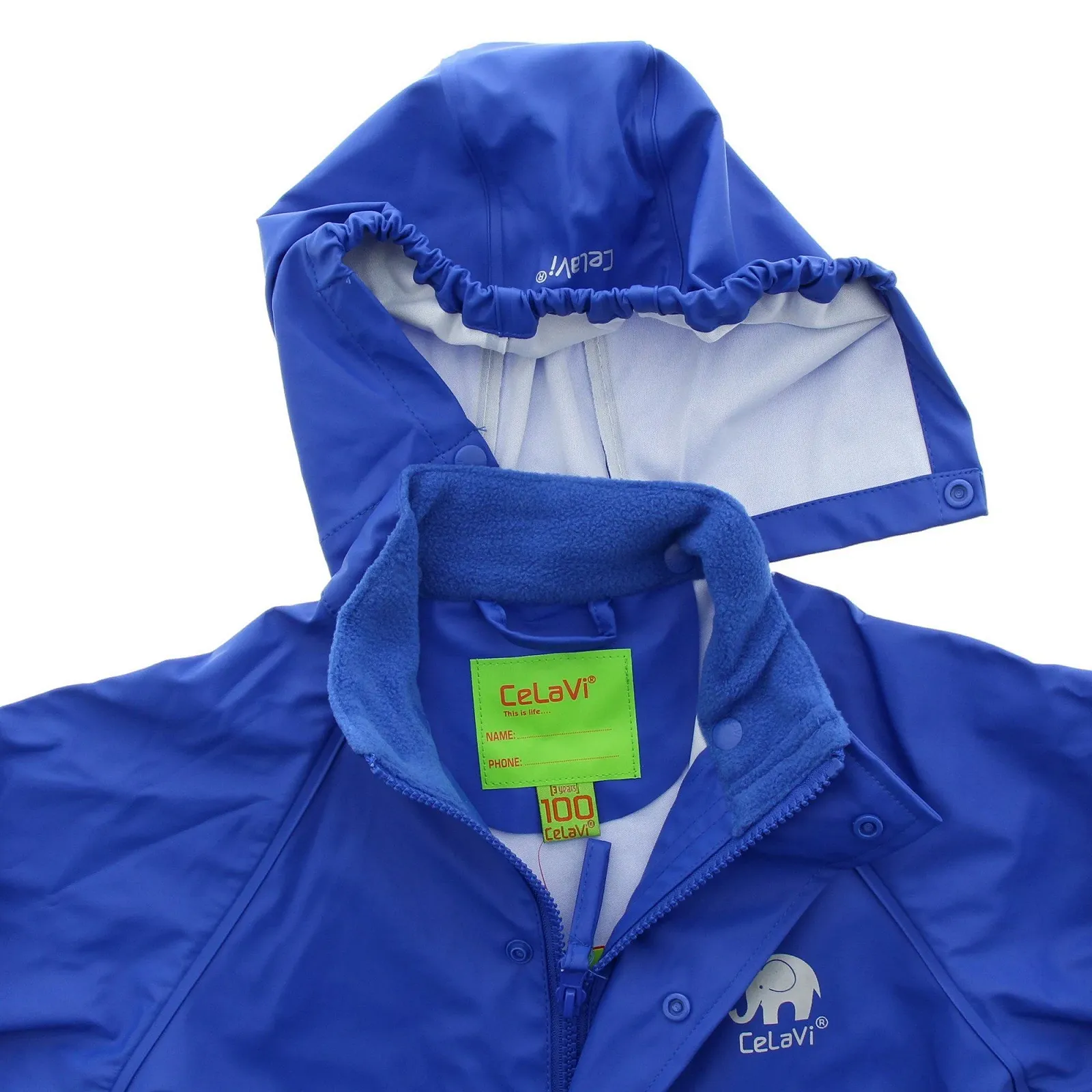 Дождевик Celavi Basic Сплошной Дождевой Костюм Унисекс, фото №3