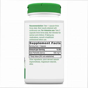 Saw Palmetto Berries 100 vcaps synthetic.ua - Фото 1