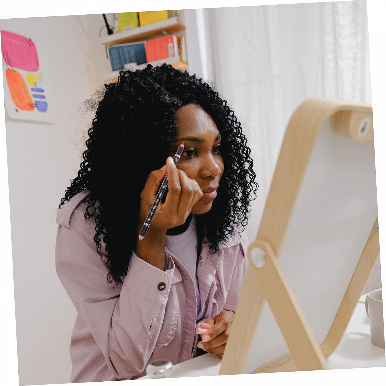 олівці MUSISALY 4 штуки з двома кінцями точилка для олівців Kajal олівці, фото №5