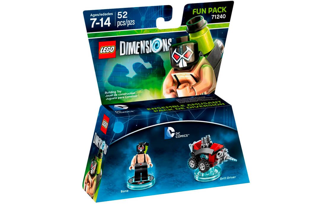 Конструктор Лего LEGO Dimensions Фан-пак: Бейн 71240, фото №1 Конструктор Лего LEGO Dimensions Фан-пак: Бейн 71240, фото №1