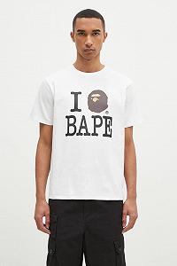 Футболка A BATHING APE I LOVE BAPE TEE L - Фото 1