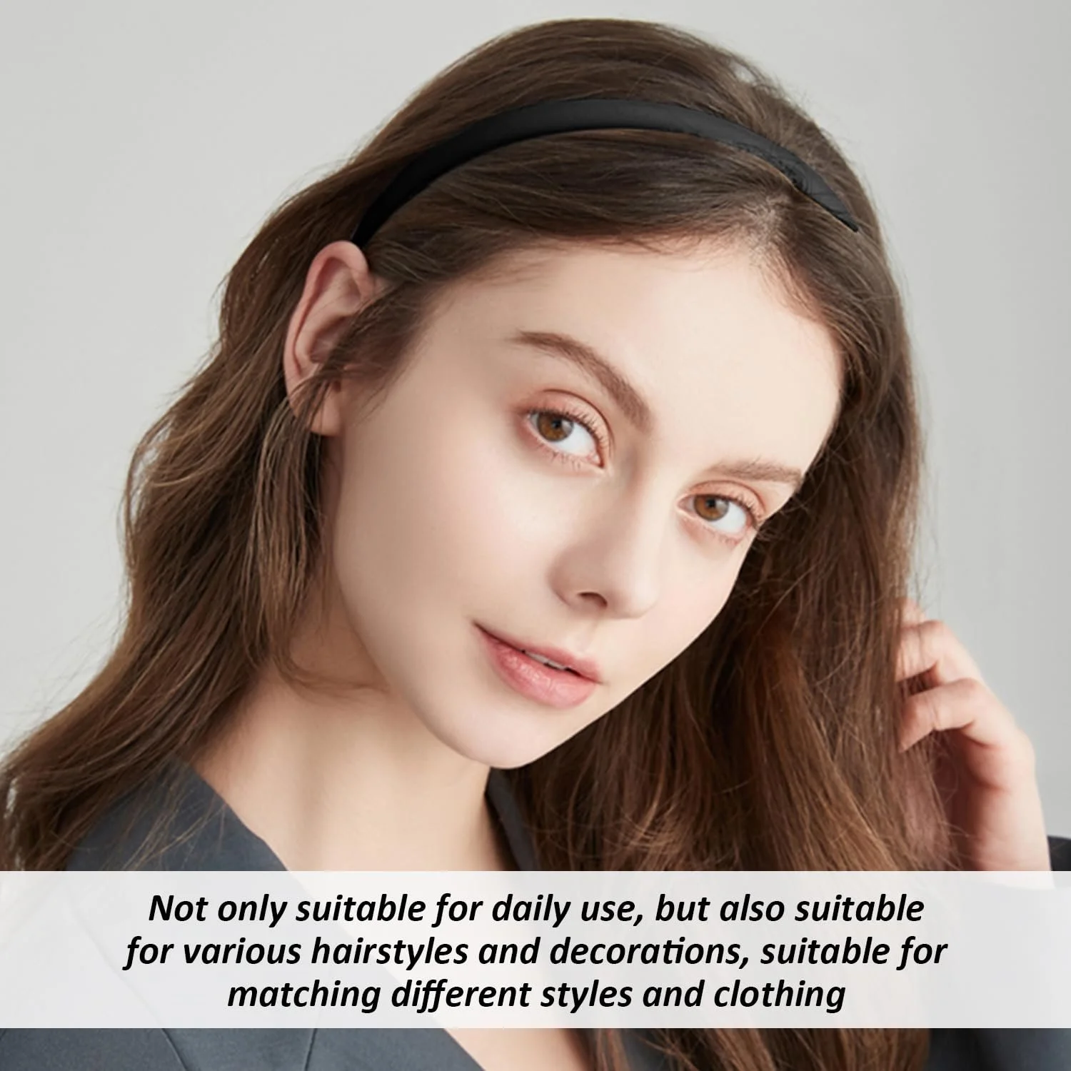 Набір: Обруч 4 шт чорний, фото №6