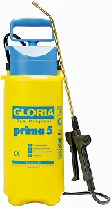 Опрыскиватель под давлением Gloria Prima 5 5 л с регулируемой латунной форсункой - Фото 1