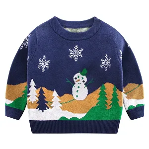 Різдвяний джемпер Semen для дітей, хлопчиків і дівчаток - Фото 1