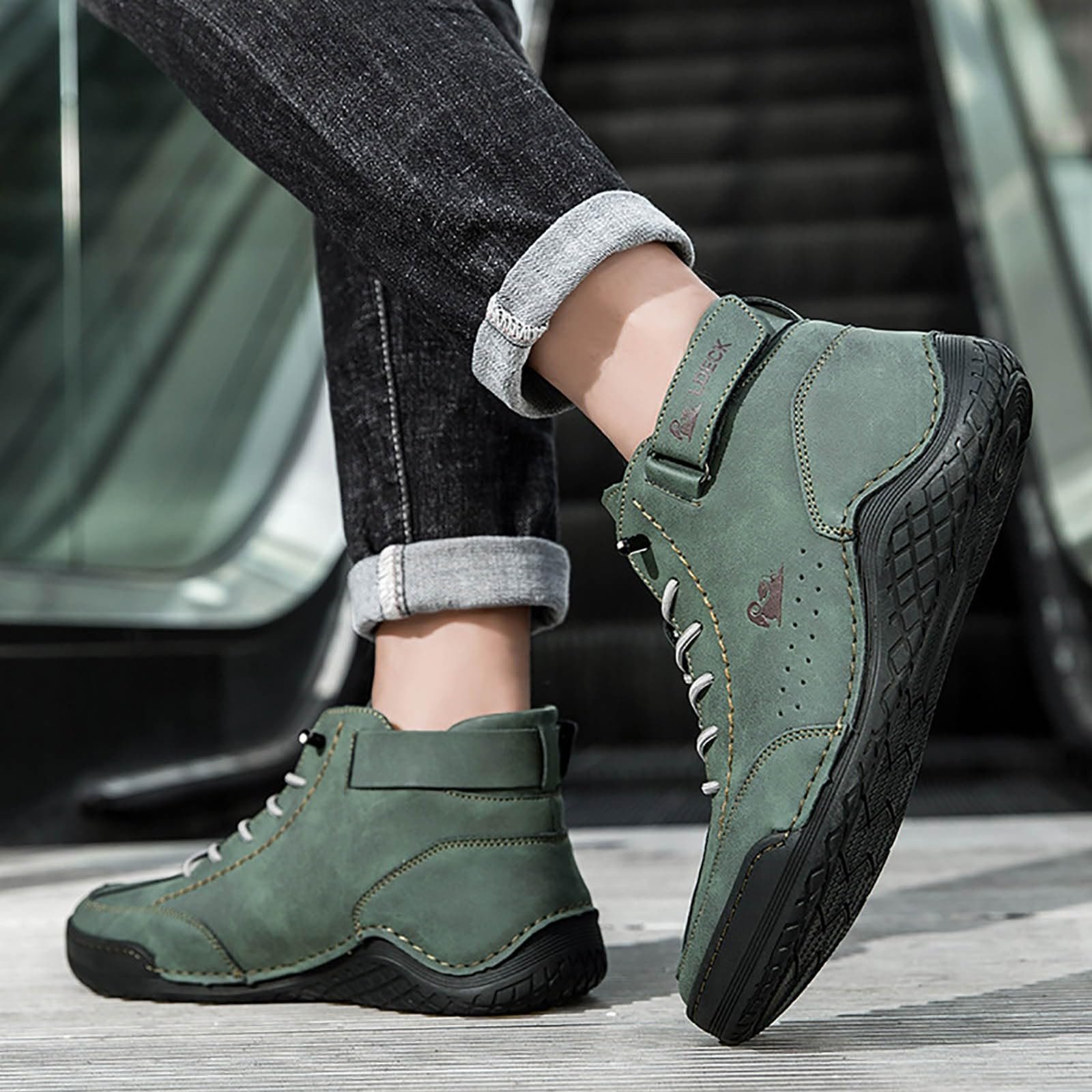 Ботинки Lvnsdknerse, кожаные, высокие, Alpaca, ковбойские, итальянские, для хайкинга, водонепроницаемые, унисекс, размер, фото №7 Ботинки Lvnsdknerse, кожаные, высокие, Alpaca, ковбойские, итальянские, для хайкинга, водонепроницаемые, унисекс, размер, фото №7