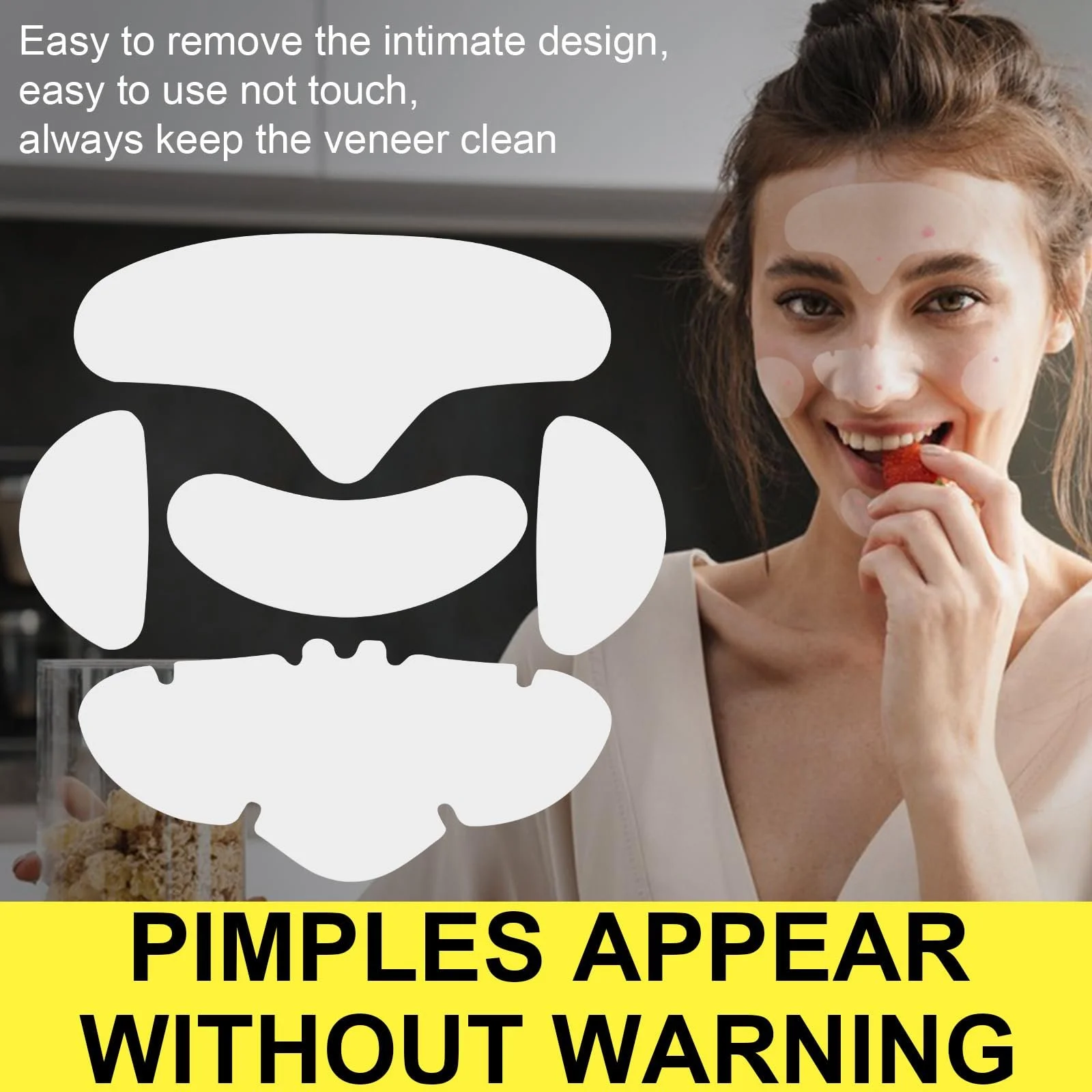 Патчі від прищів Tkekruh, 10 шт., патчі від прищів, потовщені, фото №5