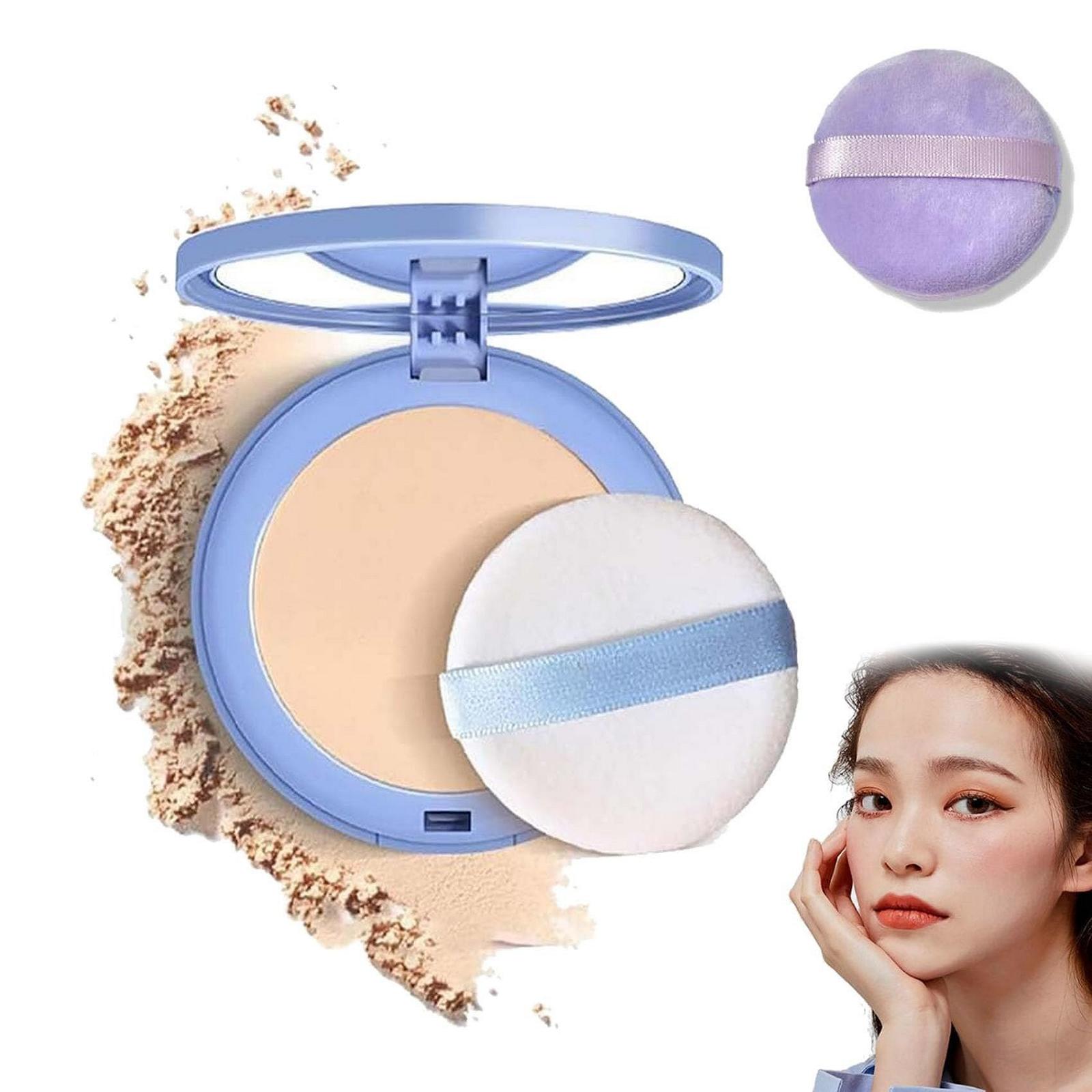 Пудра GAGK Matte Perfection прессованная матовая для лица водостойкая 4 в 1 Ivory, фото №1