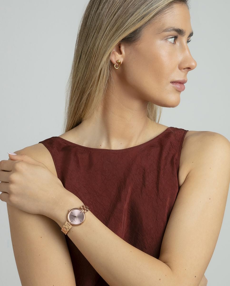 Годинник Viceroy Chic 401300-77 Жіночий з нержавіючої сталі IP Рожевий, фото №3 Годинник Viceroy Chic 401300-77 Жіночий з нержавіючої сталі IP Рожевий, фото №3