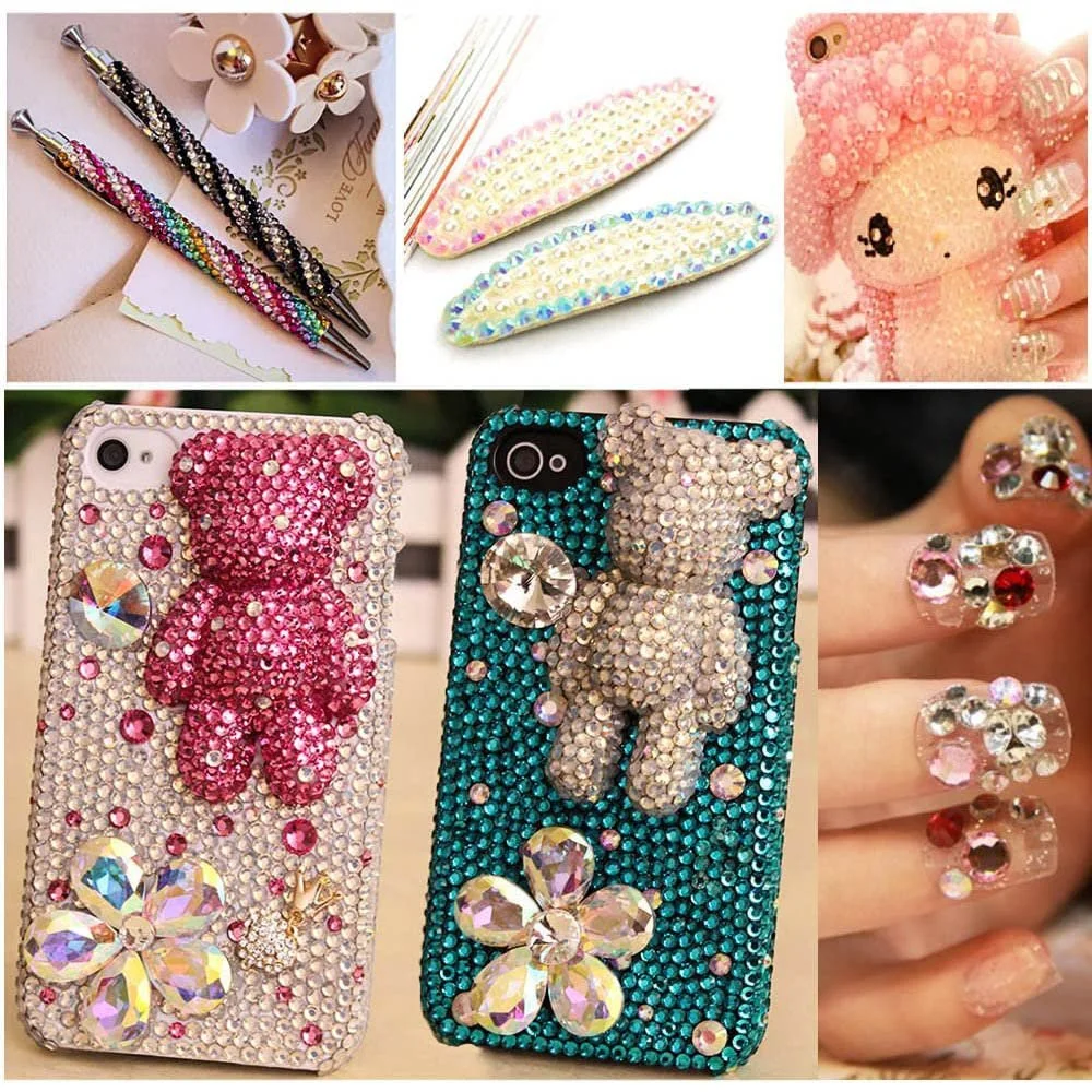 Стрази Прозорі з плоскою задньою стороною 4 мм (11000 шт), фото №6