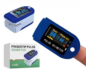 Купити Пульсоксиметр Fingertip LK88 Pulse Oximeter Бело-синий - Фото 1 Пульсоксиметр Fingertip LK88 Pulse Oximeter Бело-синий - Фото 1