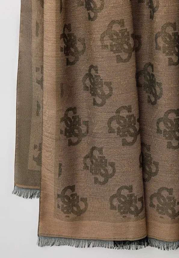 Женский шарф Guess AW5149 POL03 Gold, фото №3