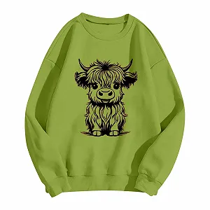 Женская толстовка Осень-Зима 2024, коровьий принт, рубашка с длинными рукавами synthetic.ua - Фото 1