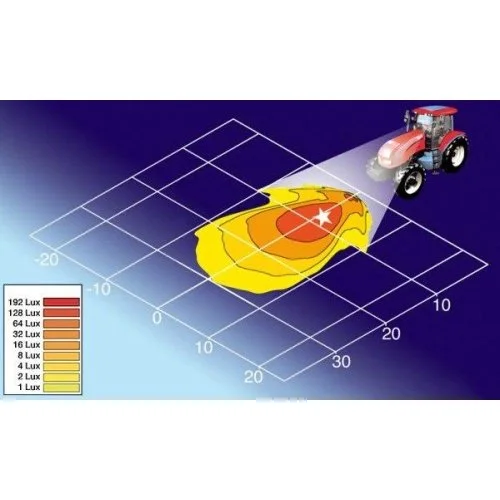 Робоча фара HELLA 1G0 996 176-002 для DAF JOHN DEERE KRONE, фото №3
