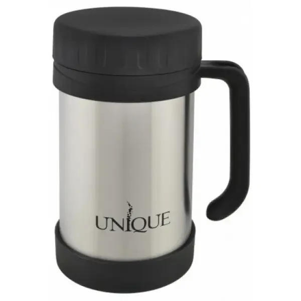 Термос помповой Unique UN-1034 0.50 л для пищевой еды и жидкости, фото №2