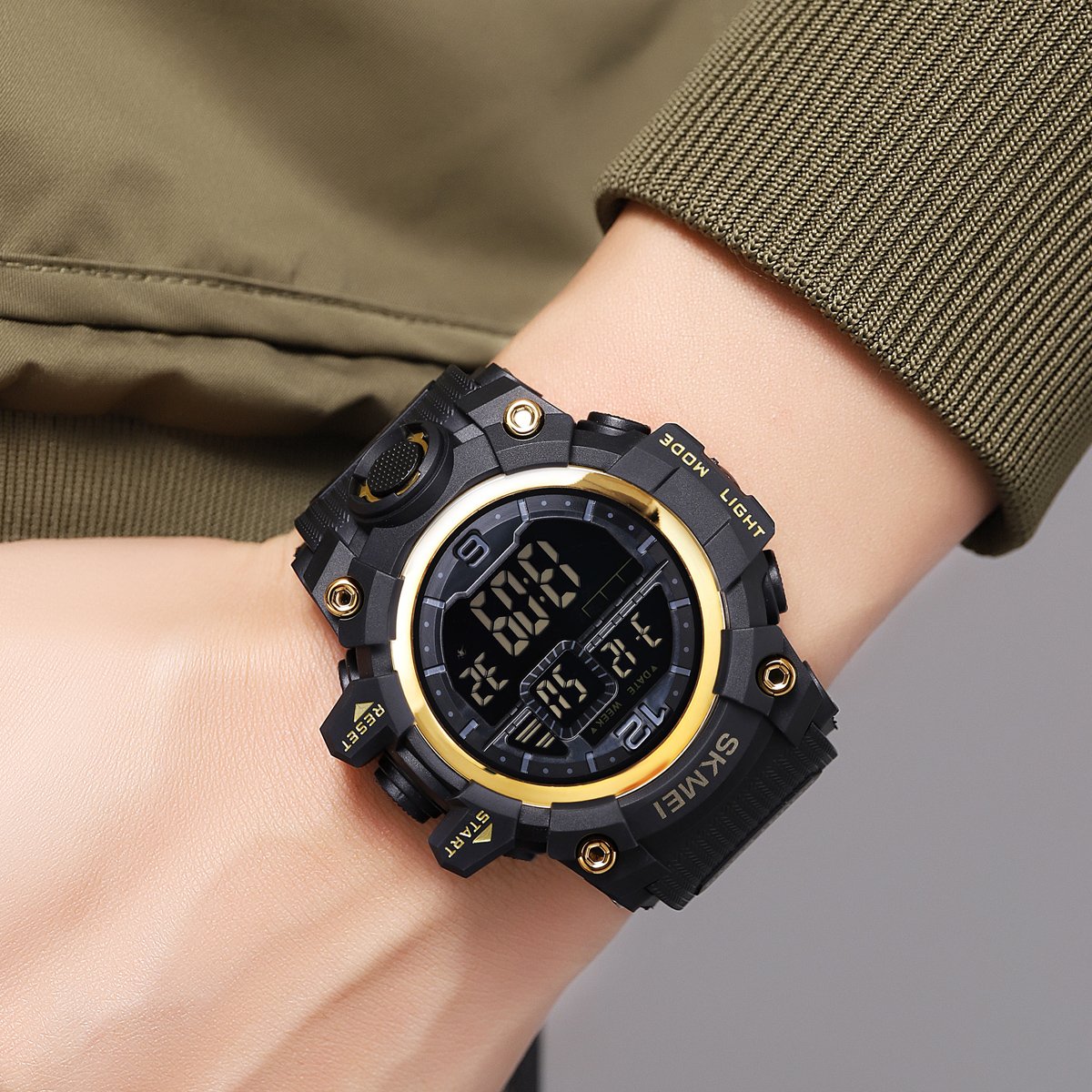 Годинник Skmei 2245BKGD Black-Gold, фото №5
