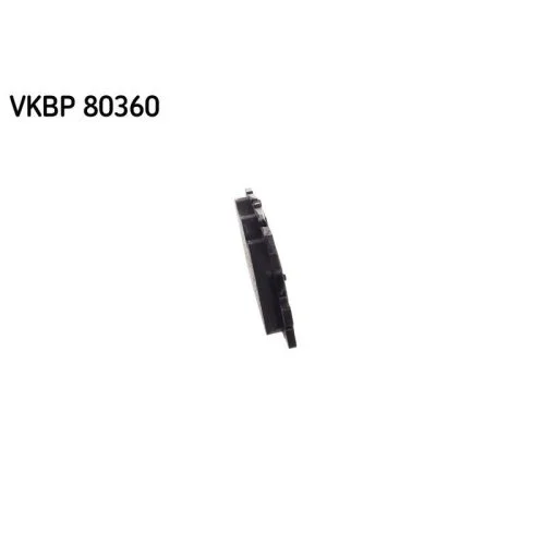 Комплект гальмівних колодок дискового гальма SKF VKBP 80360 для AUDI VW передня вісь, фото №4