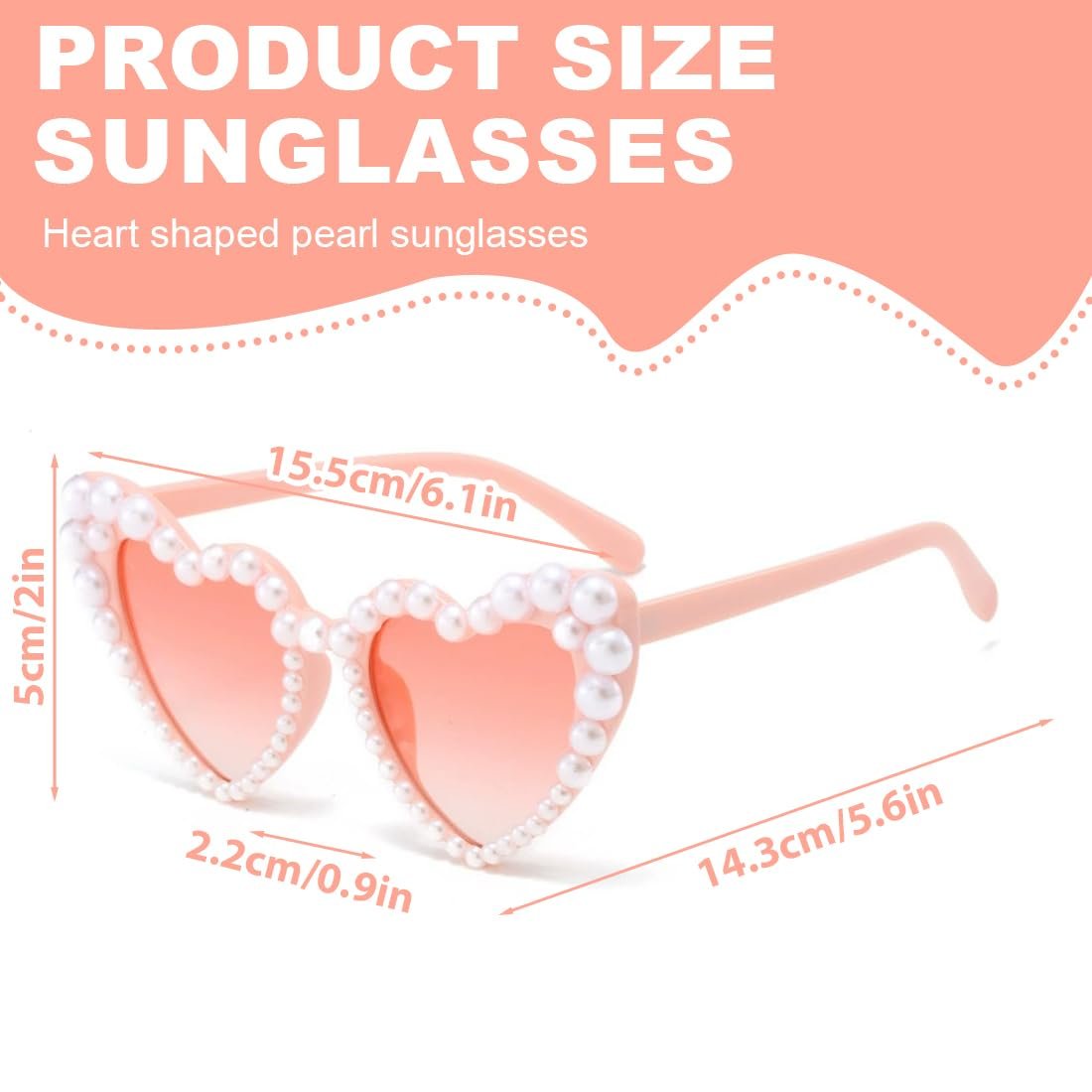 Сонцезахисні Окуляри HAZMA Серце Перламутр, A, фото №2