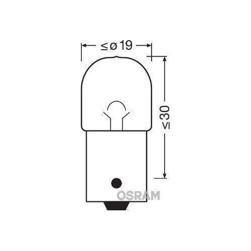 Лампа покажчика повороту OSRAM ORIGINAL 5008 передня, задня, фото №3 Лампа покажчика повороту OSRAM ORIGINAL 5008 передня, задня, фото №3