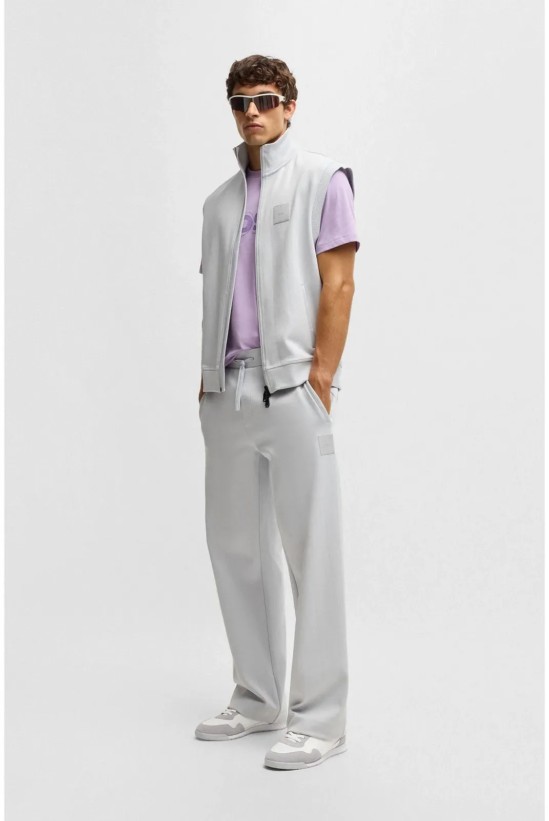 Кроссовки BOSS Titanium SL sdtxny Материалы Suede Details Lacing, фото №3