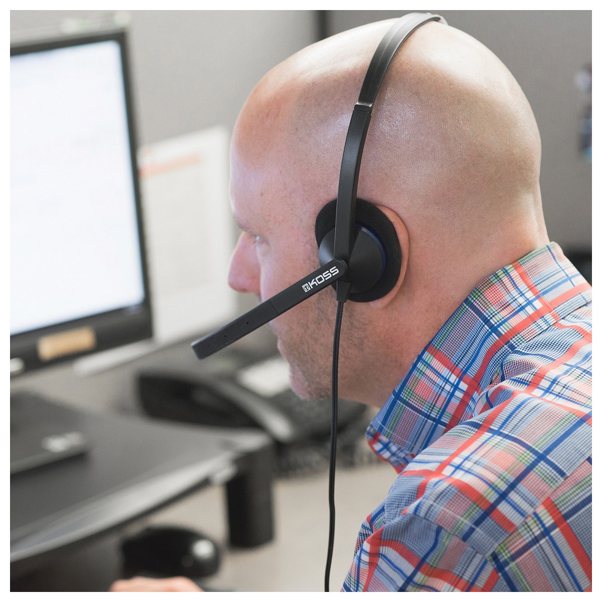 Навушники Koss CS200 USB, фото №3