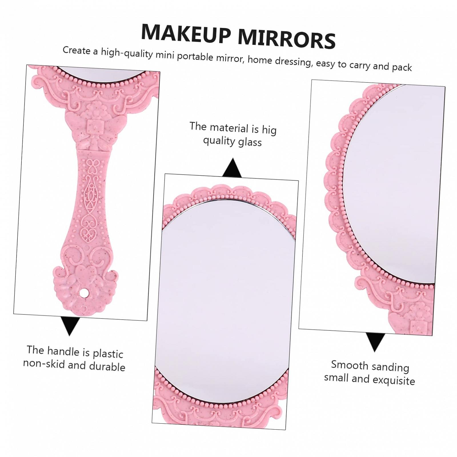 Дзеркало Angoily Комплект 4 Ретро зелений H601 Пластик, фото №7 Дзеркало Angoily Комплект 4 Ретро зелений H601 Пластик, фото №7