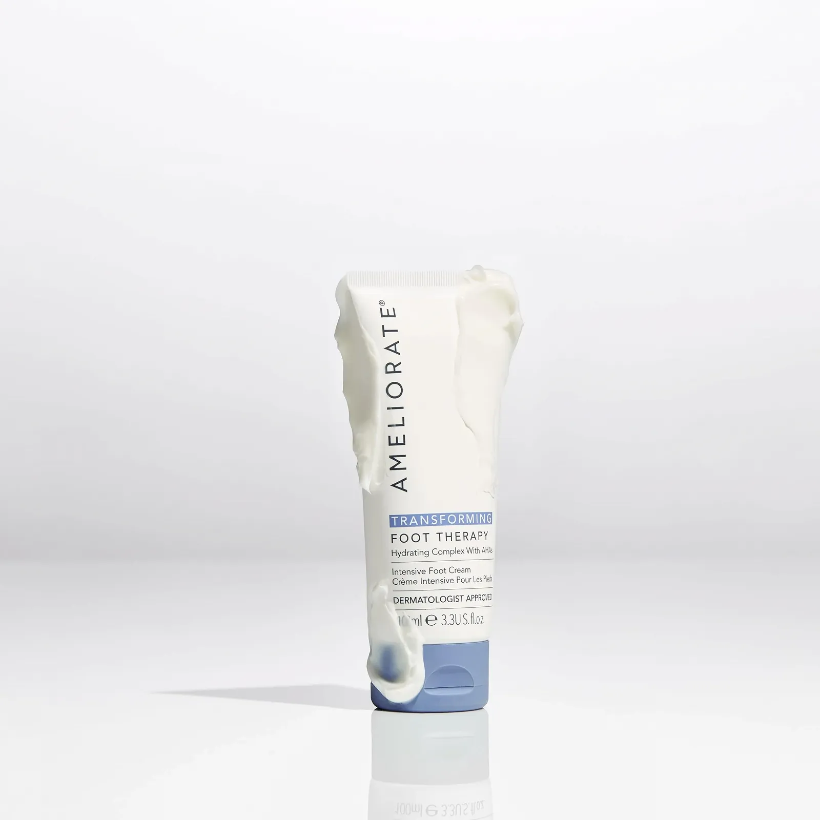 Крем-терапия для ног AMELIORATE Transforming Foot Therapy отшелушивающий AHA 100 мл, фото №2 Крем-терапия для ног AMELIORATE Transforming Foot Therapy отшелушивающий AHA 100 мл, фото №2